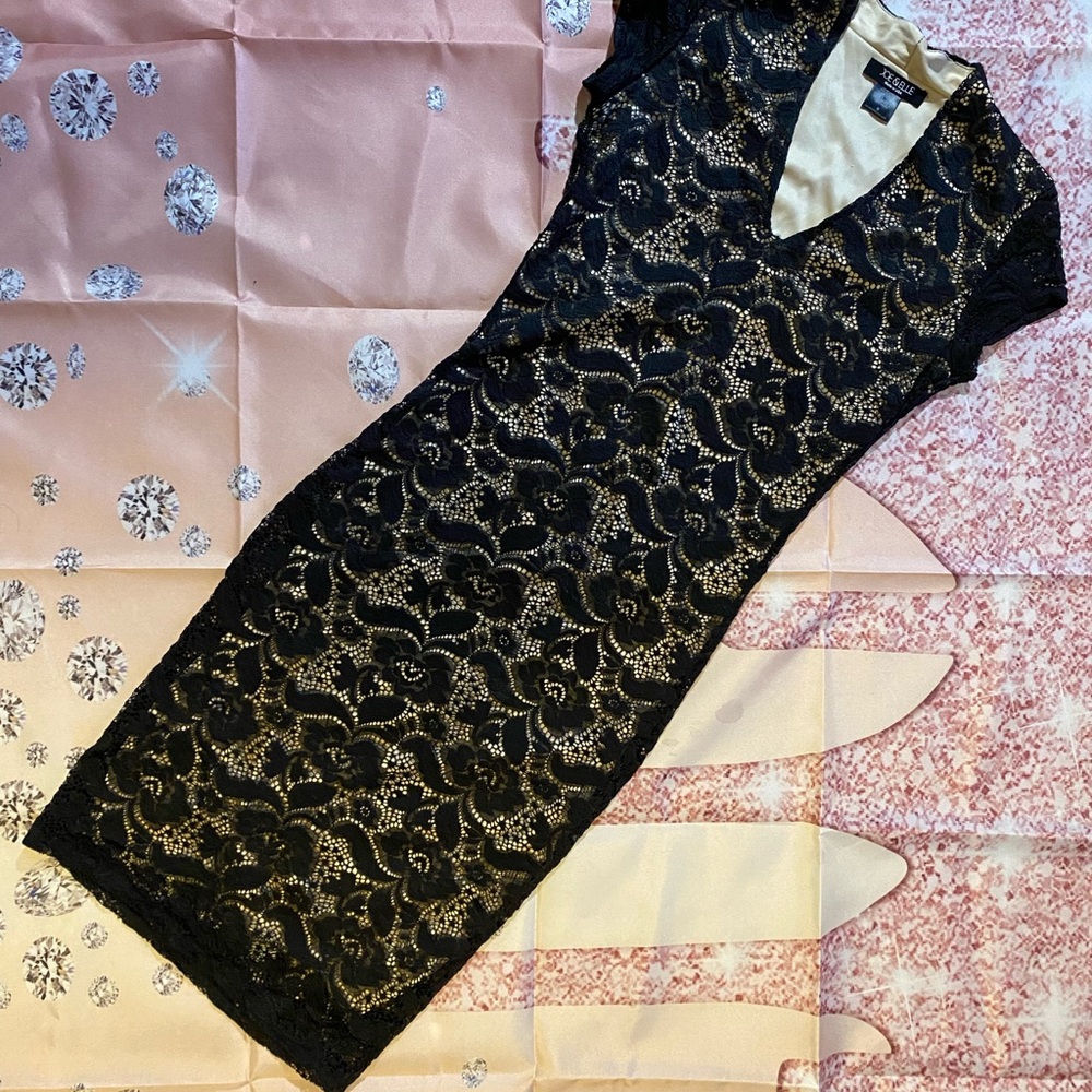 Black Lace Dress